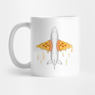 Pizza Plane Mug